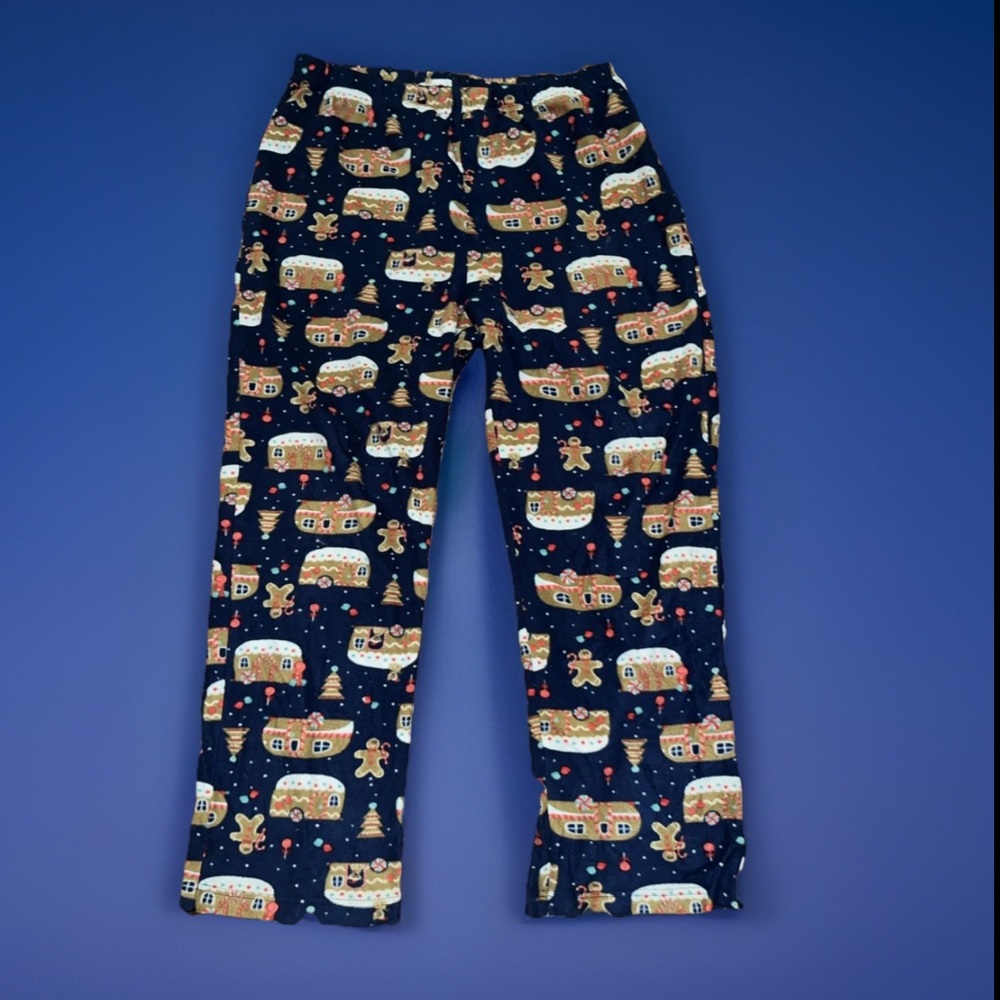 Festive Holiday Joe Boxer Gingerbread Comfy Pajama Bottom